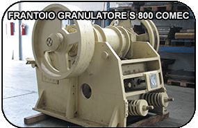 FRANTOIO GRANULATORE S 800 COMEC