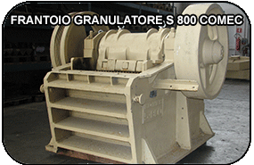FRANTOIO GRANULATORE S 800 COMEC