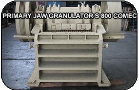 PRIMARY JAW GRANULATOR S 800 COMEC